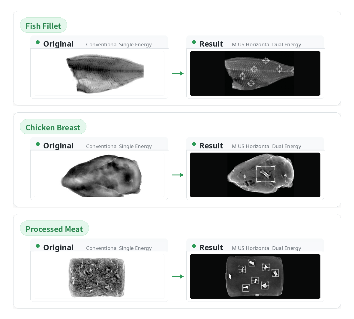 MiUS 低密度異物検出 Comparison Image